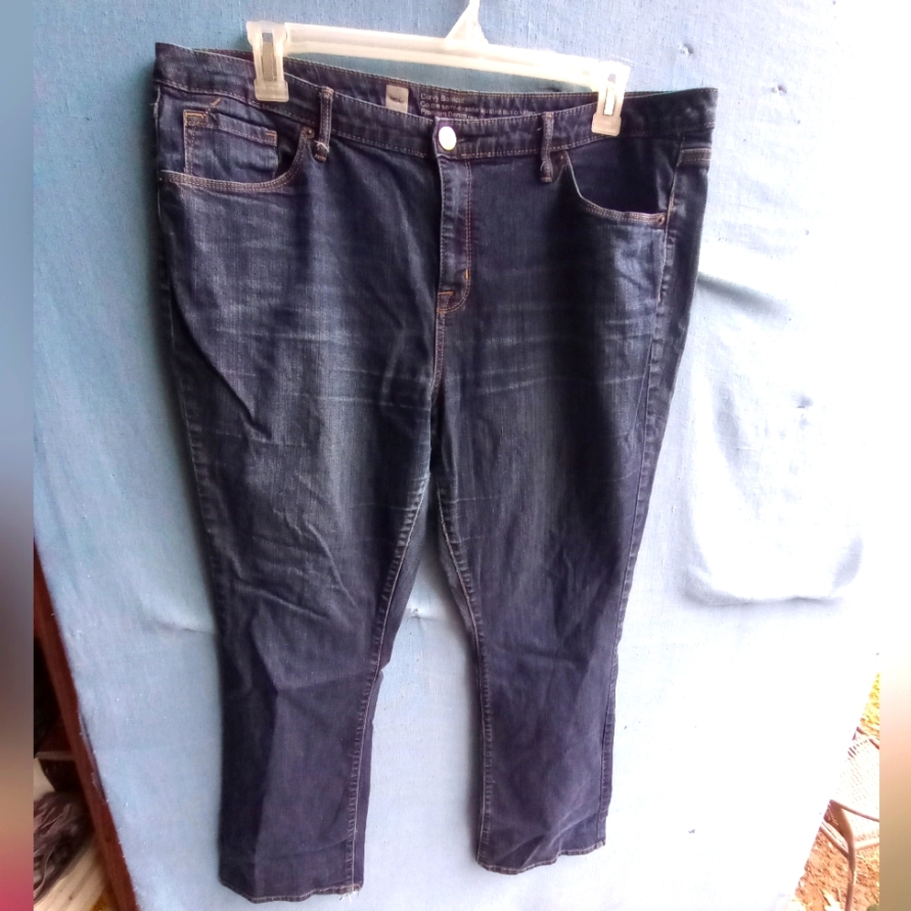 Mossimo Women's Plus Size 18 Short Curvy Bootcut Jeans K1
